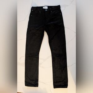 CoH Skyla Black Velvet Pants